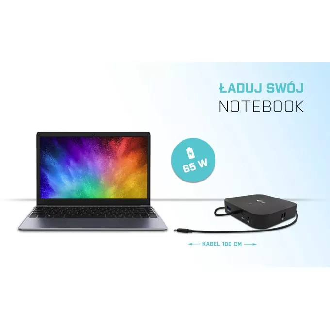 i-tec Stacja dokująca USB-C HDMI Docking Station with PD 77W