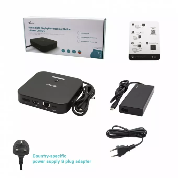 i-tec Stacja dokująca USB-C HDMI Docking Station with PD 77W
