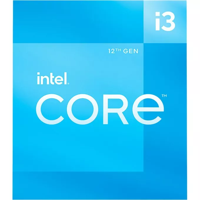 Intel Procesor Core i3-12100 F BOX 3,3GHz, LGA1700