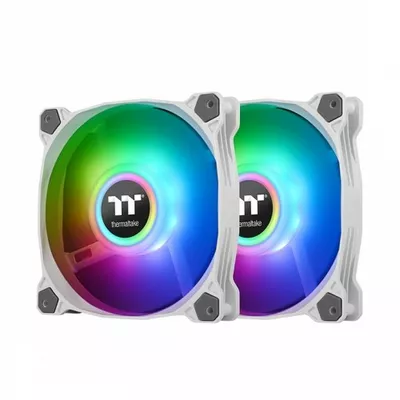 Thermaltake Wentylator - Pure Duo 12 ARGB Sync Radiator Fan 2 Pak Biały