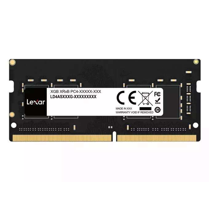 Lexar Pamięć do notebooka DDR4 SODIMM 16GB(1*16GB)/3200 CL22