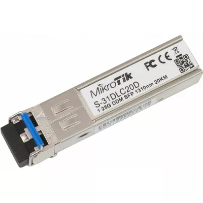 Mikrotik Moduł SFP 1.25G LC SM 20km S-31DLC20D