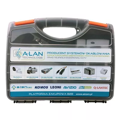 ALANTEC Zestaw narzędzi instalatorskich w walizce