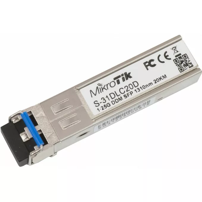 Mikrotik Moduł SFP 1.25G LC SM 20km S-31DLC20D