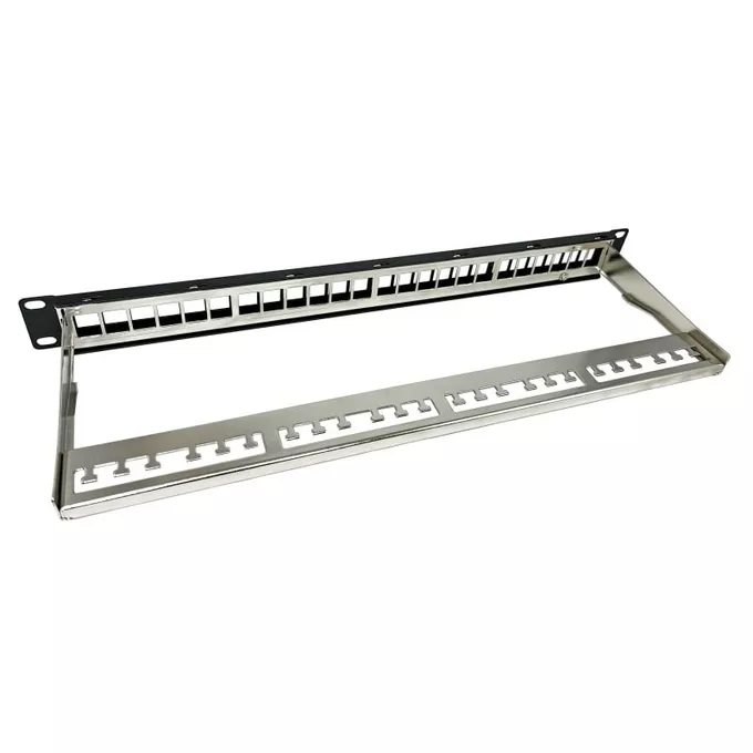 ALANTEC Patch panel pusty 24 porty 1U modularny