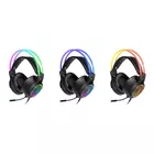 Słuchawki nauszne z mikrofonem COSMO PRO 7.1 RGB, USB