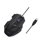 Optyczna mysz gamingowa  2400 dpi, Czarna
