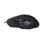 Optyczna mysz gamingowa  2400 dpi, Czarna