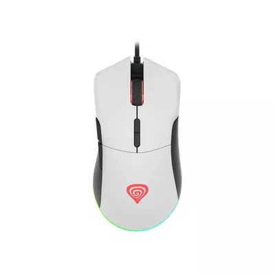 Mysz Krypton 290 6400DPI podświetlenie RGB Biała