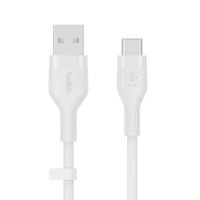 Belkin Kabel BoostCharge USB-A do USB-C silikonowy 3m, biały