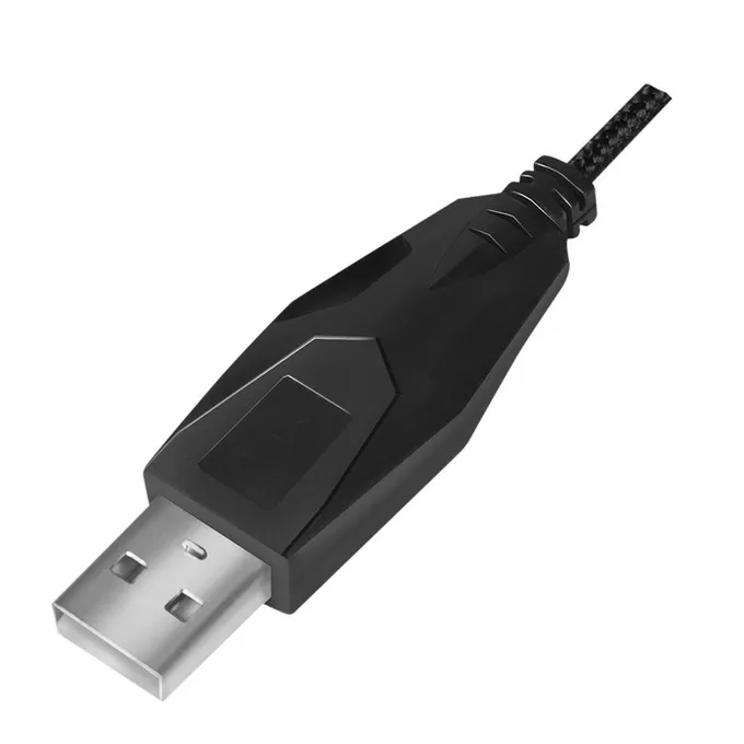Optyczna mysz gamingowa  2400 dpi, Czarna