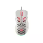 Genesis Mysz Krypton 555 8000DPI podświetlenie RGB Biała
