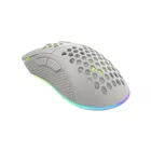 Genesis Mysz Krypton 555 8000DPI podświetlenie RGB Biała