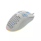 Genesis Mysz Krypton 555 8000DPI podświetlenie RGB Biała
