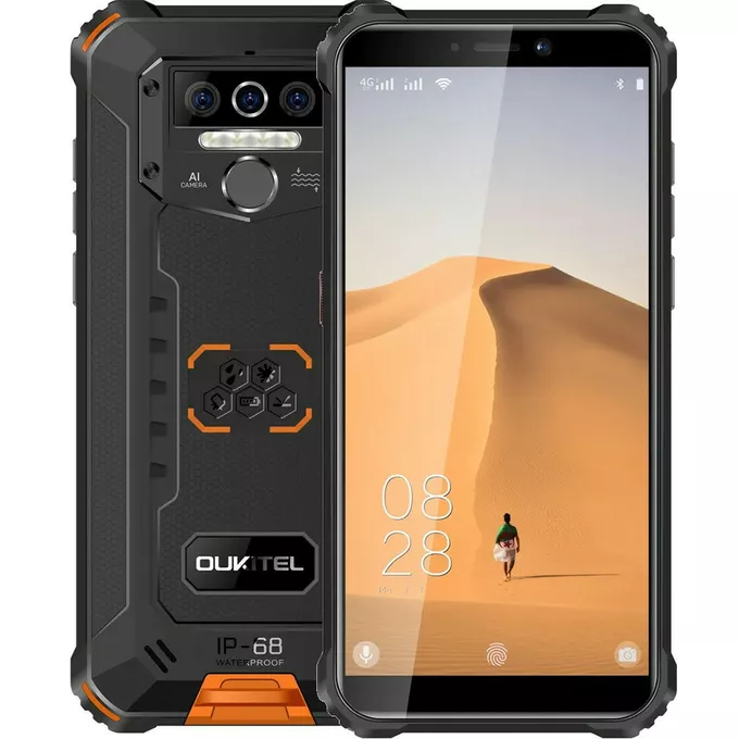 OUKITEL Smartfon WP5 Pro 4/64 DualSIM Pomarańczowy