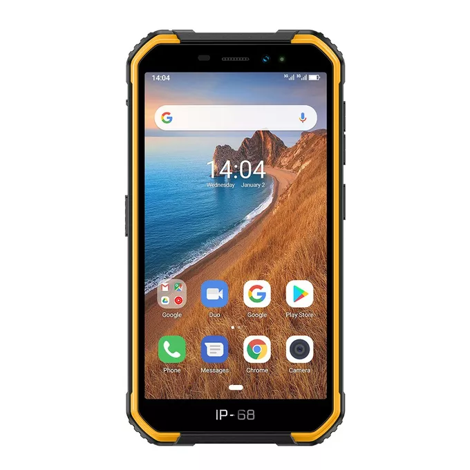 ULEFONE Smartfon Armor X6 2/16GB IP68/IP69K DualSim 4000 mAh Pomarańczowy