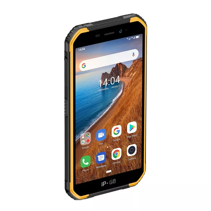 ULEFONE Smartfon Armor X6 2/16GB IP68/IP69K DualSim 4000 mAh Pomarańczowy