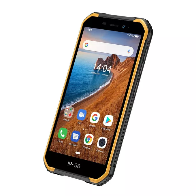 ULEFONE Smartfon Armor X6 2/16GB IP68/IP69K DualSim 4000 mAh Pomarańczowy