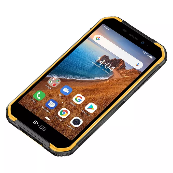 ULEFONE Smartfon Armor X6 2/16GB IP68/IP69K DualSim 4000 mAh Pomarańczowy