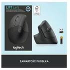 Logitech Mysz Lift Grafit dla leworęcznych 910-006474