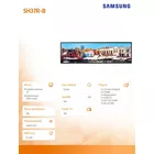 Samsung Monitor profesjonalny SH37R-B 37 cali szerokokątny 16:4,5 Matowy 24h/7 700(cd/m2) 1920x540 S6 Player (Tizen 4.0) Wi-Fi 3 lata d2d (LH37SHRBBGBXEN)