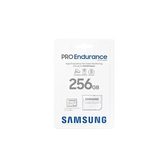 Samsung Karta pamięci microSD MB-MJ256KA/EU Pro Endurance 256GB + Adapter