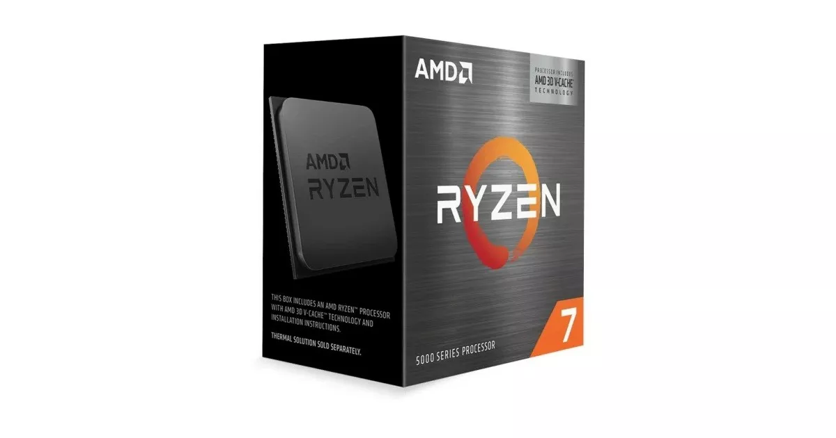 CPU ryzen7 5800x3d AMD Ryzen 7 5800X3D AM4 CPU Processor 3.4GHz 8Core 16Thr