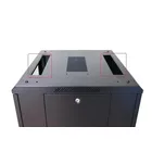 Extralink Szafa rack 22U 600x600mm czarna stojąca