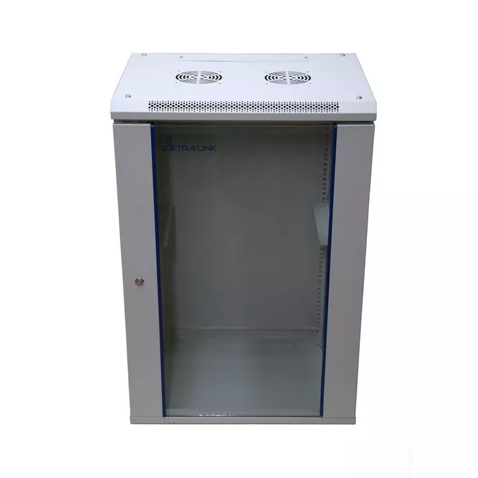 Extralink Szafa rack 18U 600x600mm szara wisząca