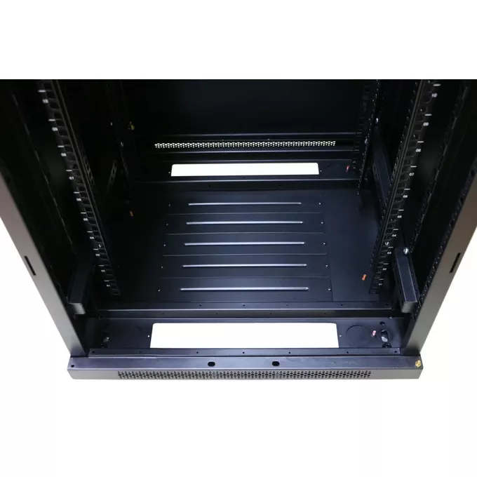 Extralink Szafa rack 22U 600x600mm czarna stojąca