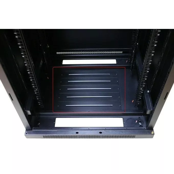 Extralink Szafa rack 22U 600x600mm czarna stojąca