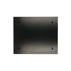 Extralink Szafka wisząca rack 12U 600x600 czarna dwusekcyjna