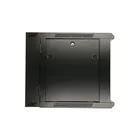 Extralink Szafka wisząca rack 12U 600x600 czarna dwusekcyjna