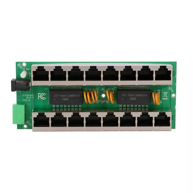 Extralink PoE Injector 8 portów Gigabit