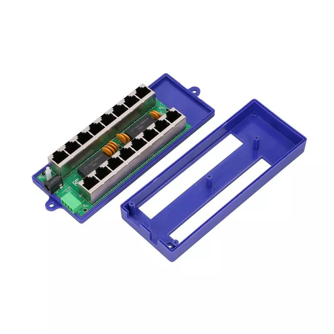 Extralink PoE Injector 8 portów Gigabit