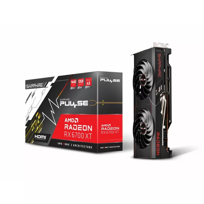 Sapphire Technology Karta graficzna Radeon RX 6700XT 12GB GDDR6 192bit 3DP/HDMI