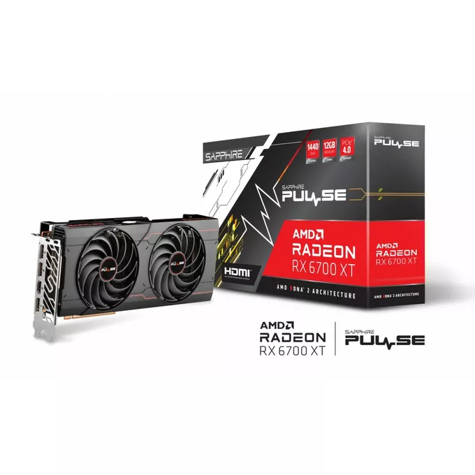 Sapphire Technology Karta graficzna Radeon RX 6700XT 12GB GDDR6 192bit 3DP/HDMI