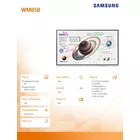 Samsung Monitor profesjonalny WM85B Flip PRO 85 cali Dotykowa 16h/7 350(cd/m2) 3840 x 2160 (UHD) Flip App WiFi/BT 3 lata On-Site (LH85WMBWLGCXEN)