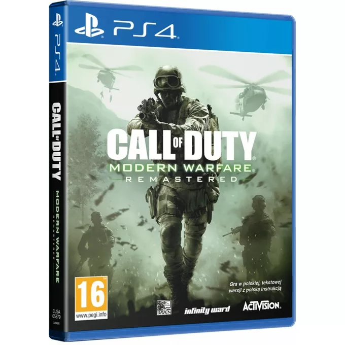 KOCH Gra PlayStation 4 Call of Duty Modern Warfare Remastered