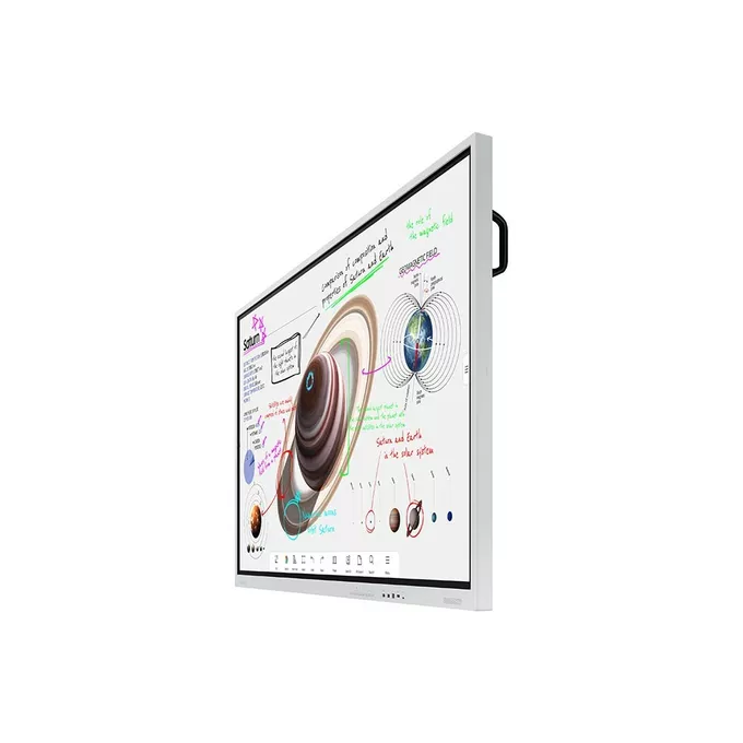 Samsung Monitor profesjonalny WM85B Flip PRO 85 cali Dotykowa 16h/7 350(cd/m2) 3840 x 2160 (UHD) Flip App WiFi/BT 3 lata d2d (LH85WMBWLGCXEN)
