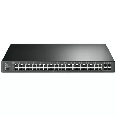 TP-LINK Przełącznik zarządzalny SG3452XP  48xGE PoE+ 4xSFP+