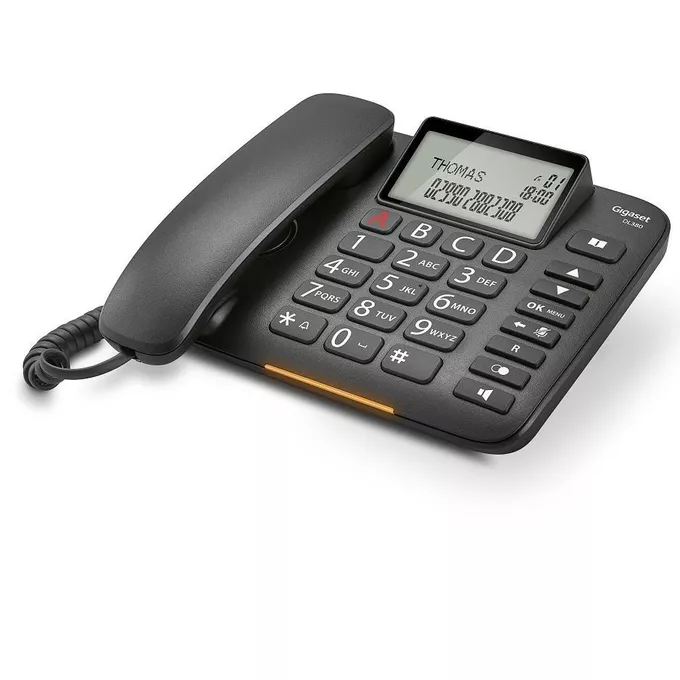 Siemens Telefon DL380 Czarny