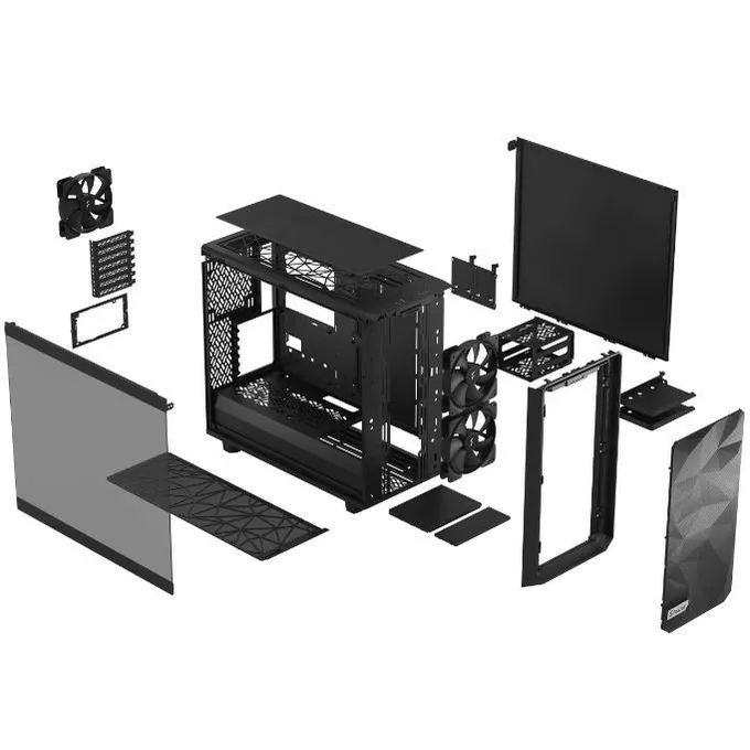 Fractal Design Obudowa Meshify 2 Lite Black TG Light Tint