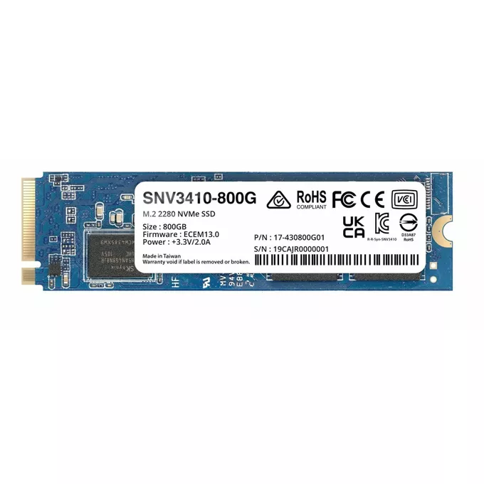 Synology Dysk SSD SATA 800GB M2 2280 SNV3410-800G
