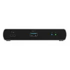 IcyBox Hub IB-HUB801-TB4 Thunderbolt 4 HUB, 3x Thunderbolt 4 do 40 Gbit/s i 1x USB 3.2 Gen2 Type-A do 10 Gbit/s