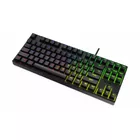 Krux Klawiatura gamingowa - Atax PRO RGB Gateron Brązowa