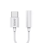 Savio Adapter USB-C - Mini Jack 3,5mm, Xiaomi, Huawei, Oppo,  AK-51