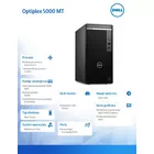 Dell Komputer Optiplex 5000 MT/Core i7-12700/8GB/256GB SSD/Integrated/DVD RW/Wireless Kb &amp; Mouse/260W/W11Pro/3Y