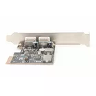 Digitus Kontroler USB 3.0 PCIe, 2x USB 3.0, Low Profile, Chipset UPD720202