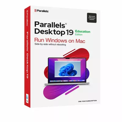 Corel Parallels Desktop 18 Retail Box 1 rok Academic Subscription